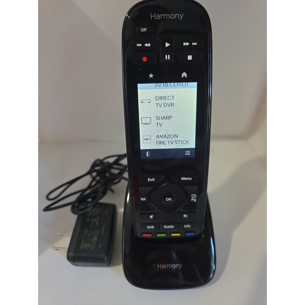 Logitech Harmony Ultimate One N-R0007 Universal Remote Control w/ Charging Dock